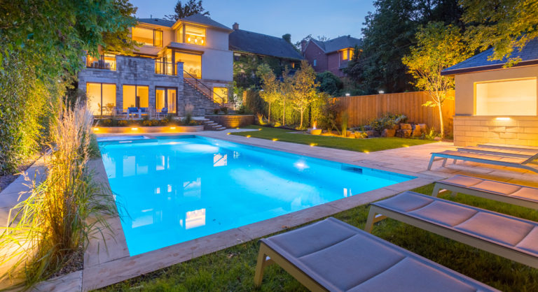 Forest Hill Estate side perspective highlighting architectural details.