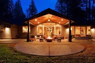 Stamped concrete
