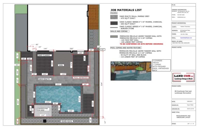 Close-up of a landscaped garden with colorful flowers and neatly arranged garden beds.