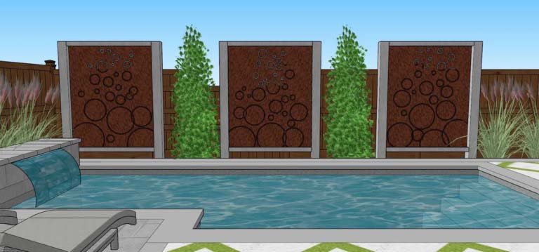 Close-up of a steel structure, showing intricate details and construction elements.