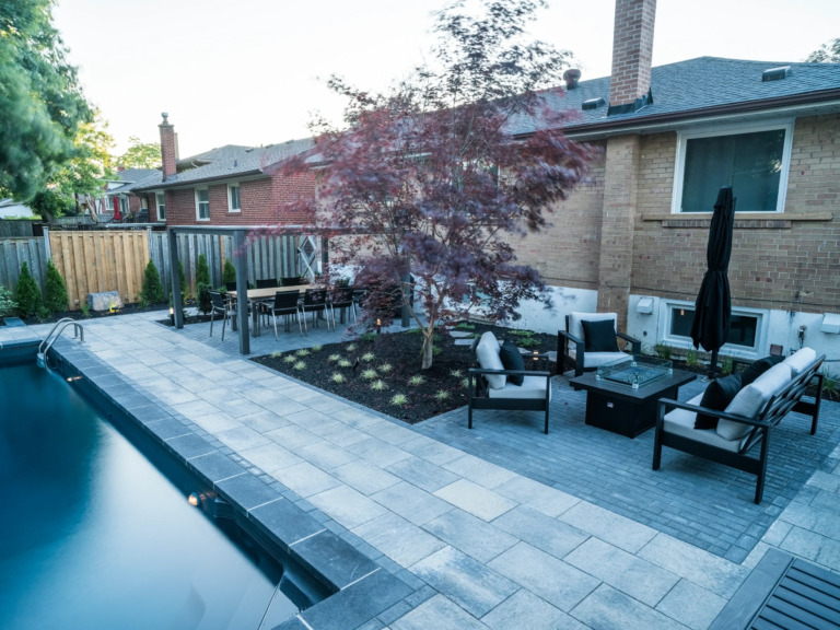 Smiling individuals at a festive occasion