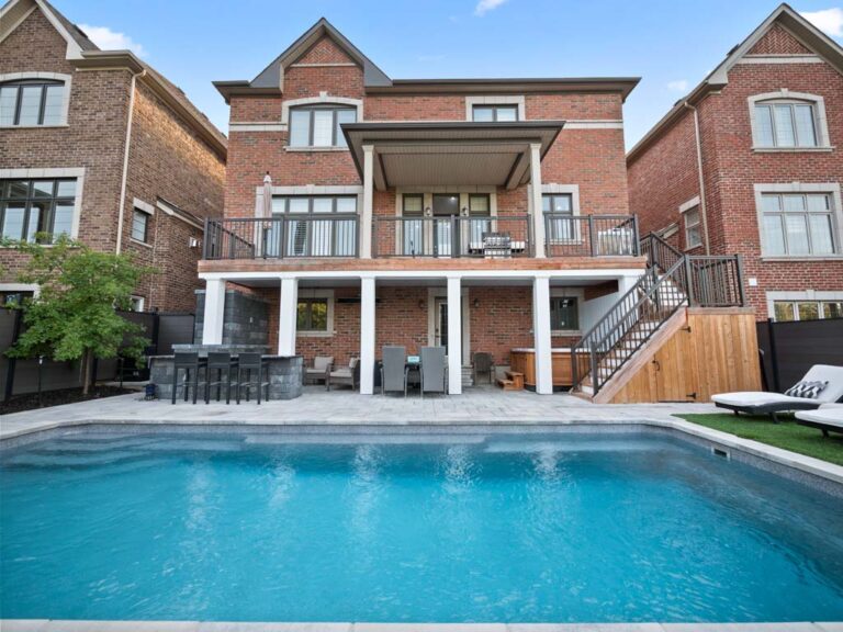 Cozy patio area with outdoor lighting