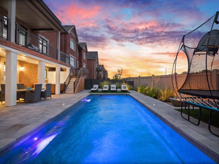 Elegant garden pathway with decorative plants