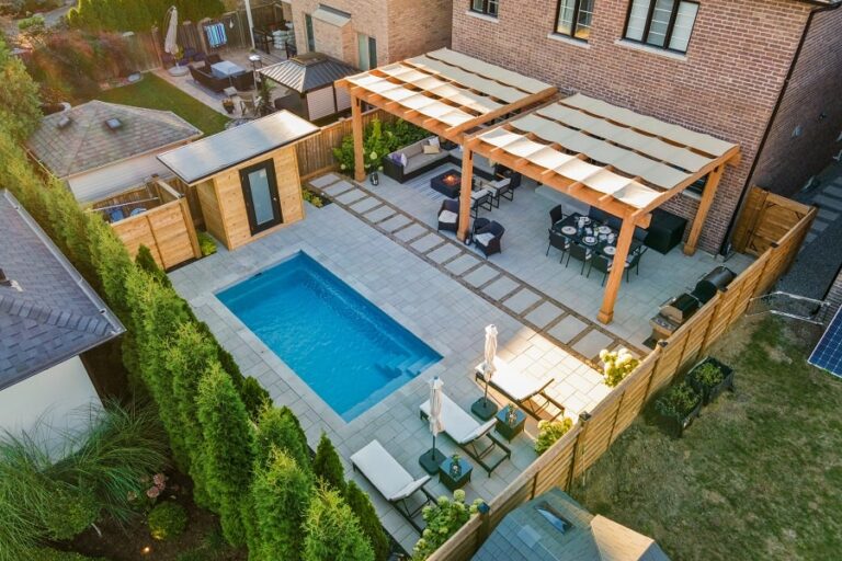 Pool Landscape in Ontario