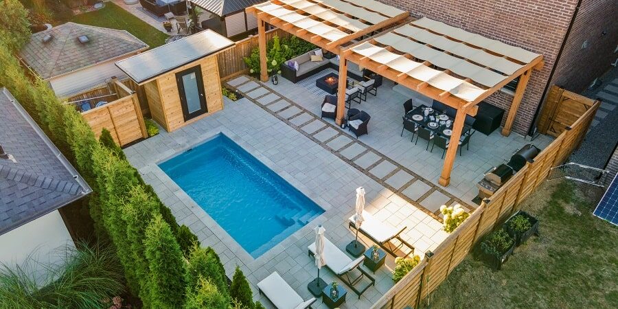 Pool Landscape in Ontario