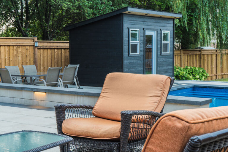 Clover Landscape Design - Outdoor Seating by the Pool
