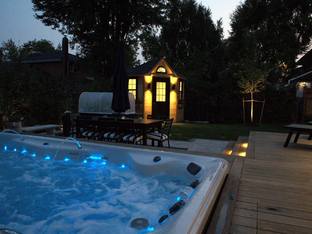 Beautiful bathroom layout with minimalist features in 55 Caronridge.